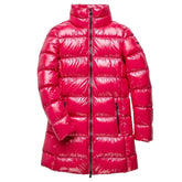 Refrigiwear Fuchsia Shimmer Long Down Jacket -   -  Refrigiwear.